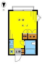 ベルスーズ201の間取り図